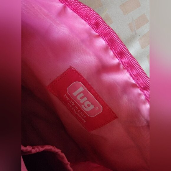 Lug Pink Polka Dot Crossbody Bag - Picture 8 of 11